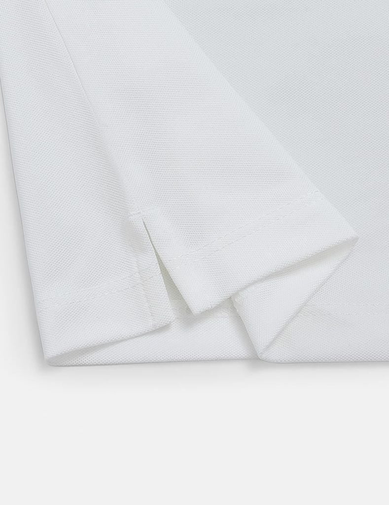 Áo polo nữ ngắn tay hình in trước ngực
