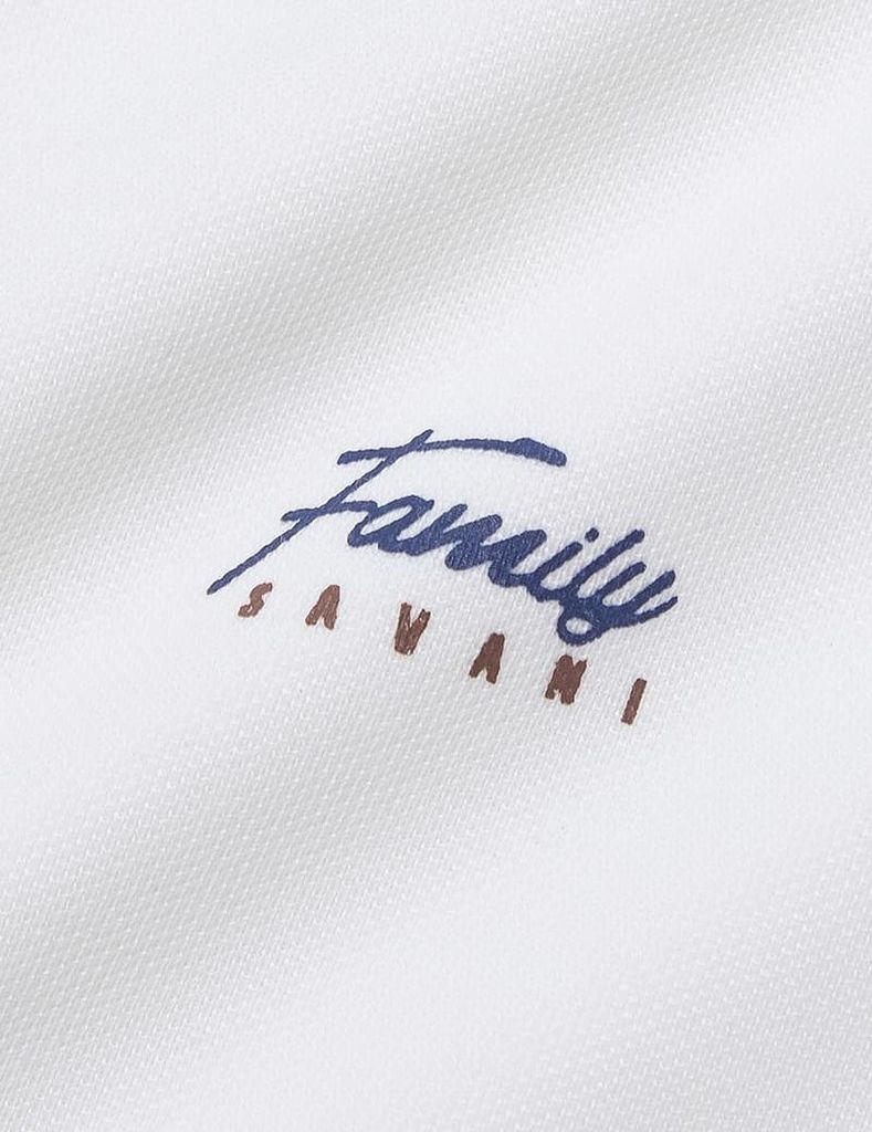 Áo polo nữ phối tay in hình trước ngực