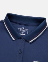 Áo polo ngắn tay nữ ngực thêu logo
