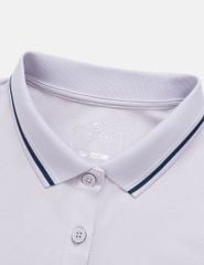 Áo polo ngắn tay nữ ngực thêu logo