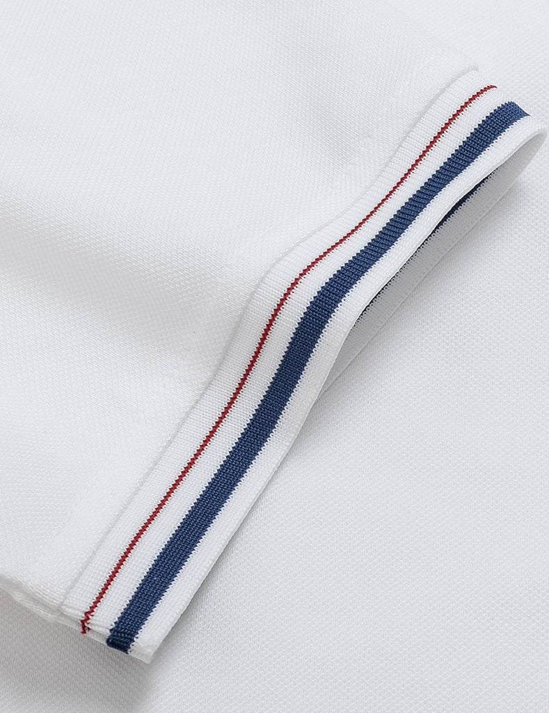 Áo polo ngắn tay nữ ngực thêu logo
