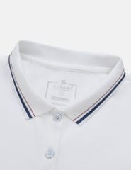 Áo polo ngắn tay nữ ngực thêu logo