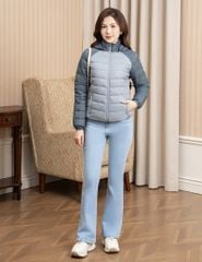 Áo phao nữ siêu nhẹ phối khác màu