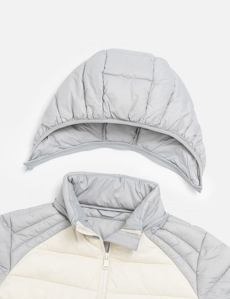 Áo phao nữ siêu nhẹ phối khác màu