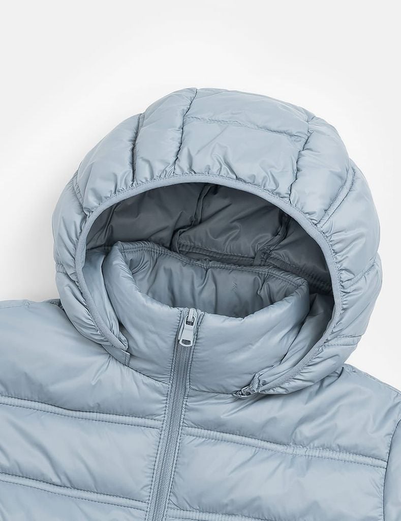 Áo phao nữ siêu nhẹ hình in trước ngực