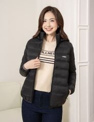 Áo phao nữ siêu nhẹ hình in trước ngực