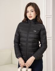 Áo phao nữ siêu nhẹ hình in trước ngực