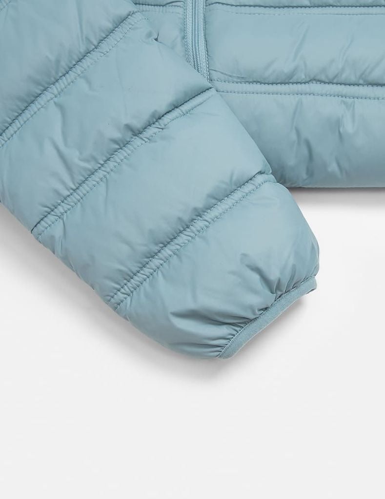 Áo phao nữ siêu nhẹ hình in trước ngực