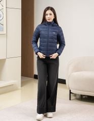 Áo phao nữ siêu nhẹ hình in trước ngực