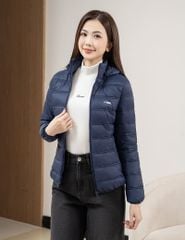 Áo phao nữ siêu nhẹ hình in trước ngực