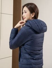 Áo phao nữ siêu nhẹ hình in trước ngực