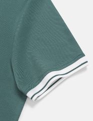 Áo polo ngắn tay nữ hình in trước ngực