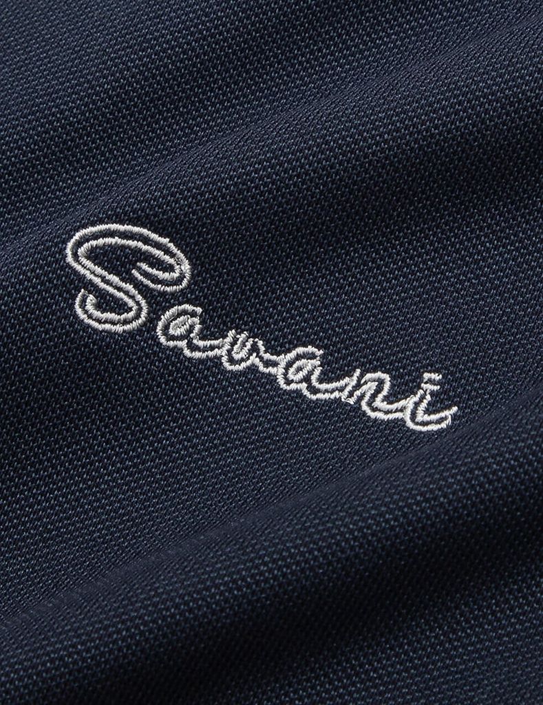 Áo polo ngắn tay nữ cổ sen thêu logo trước ngực