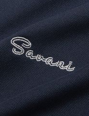 Áo polo ngắn tay nữ cổ sen thêu logo trước ngực