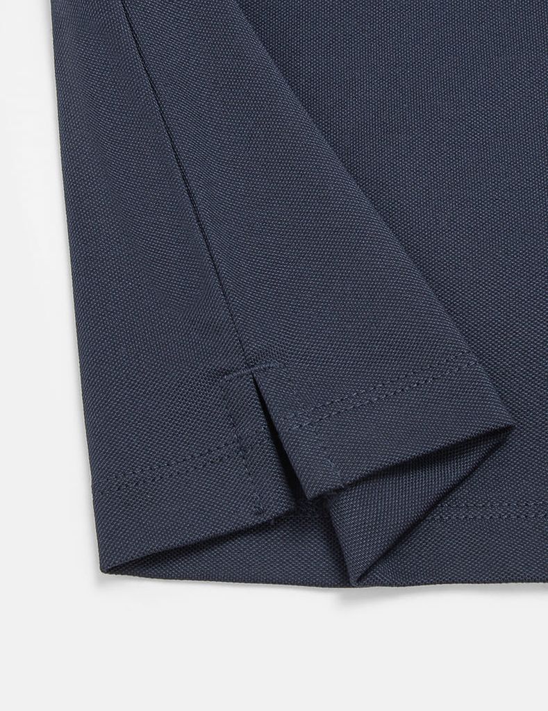 Áo polo ngắn tay nữ cổ sen thêu logo trước ngực