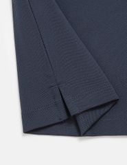 Áo polo ngắn tay nữ cổ sen thêu logo trước ngực