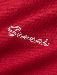 Áo polo ngắn tay nữ cổ sen thêu logo trước ngực