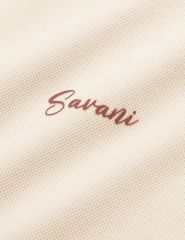 Áo polo ngắn tay nữ dáng croptop hình in trước ngực