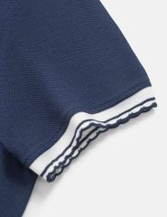 Áo polo ngắn tay nữ dáng croptop hình in trước ngực