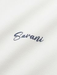 Áo polo ngắn tay nữ dáng croptop hình in trước ngực