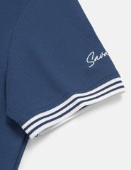 Áo polo ngắn tay nữ thêu logo tay