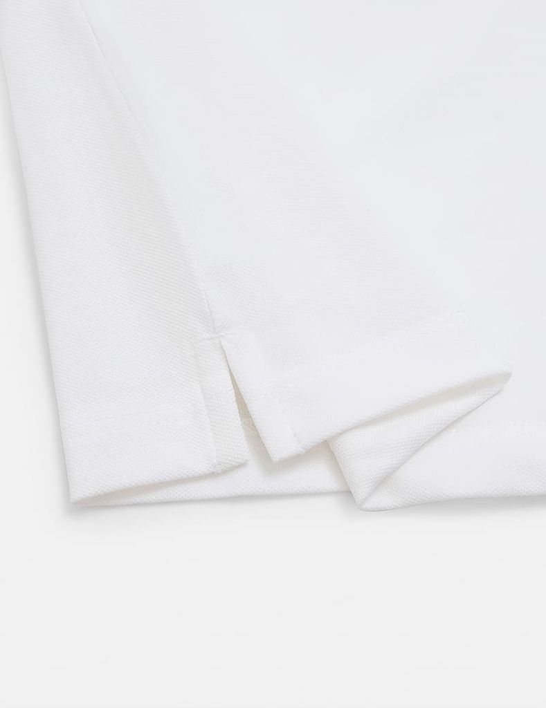 Áo polo ngắn tay nữ thêu logo tay