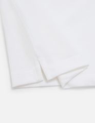 Áo polo ngắn tay nữ thêu logo tay