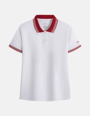 Áo polo ngắn tay nữ thêu logo tay