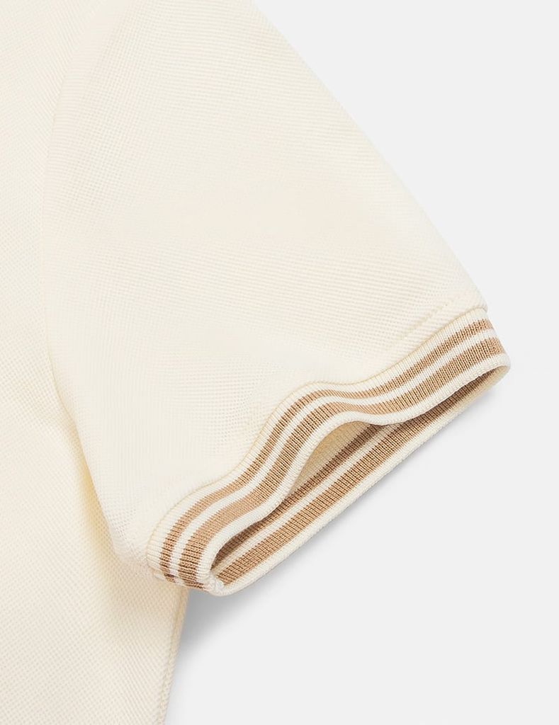 Áo polo croptop nữ hình in trước ngực