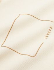 Áo polo croptop nữ hình in trước ngực