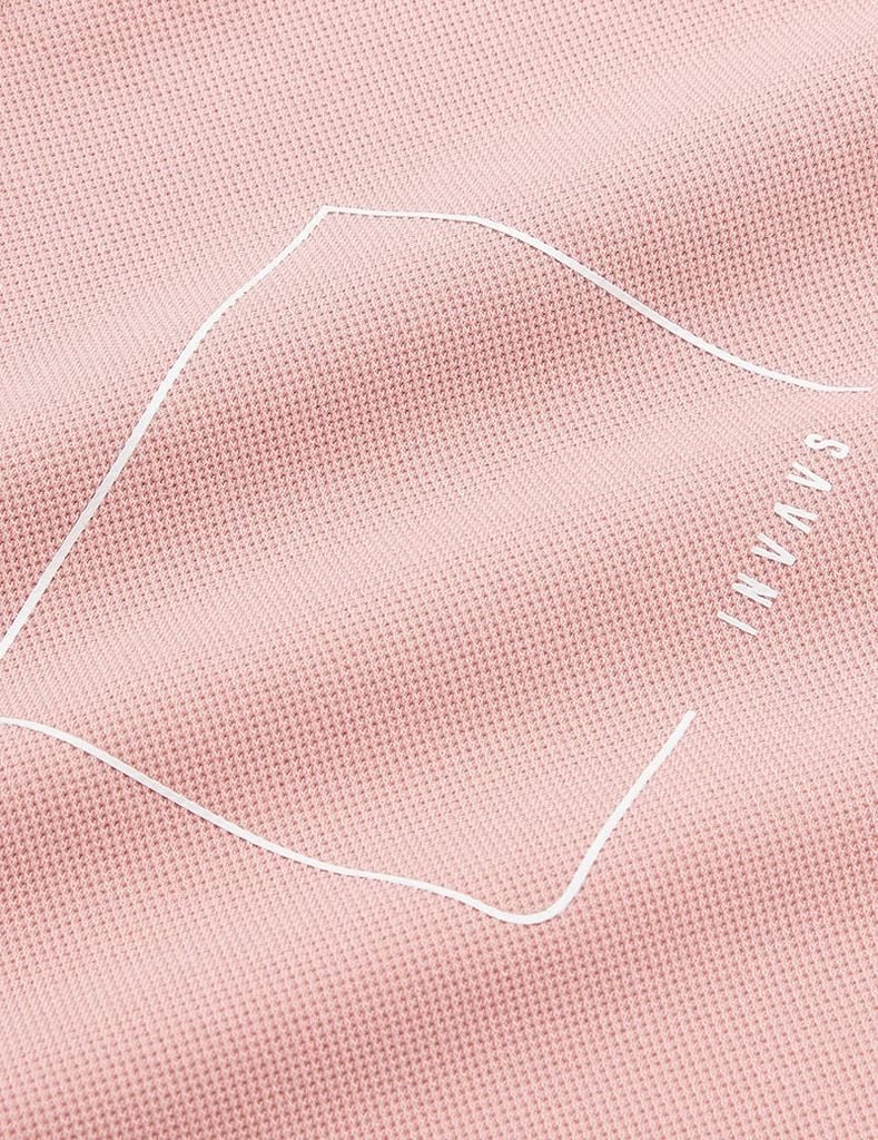 Áo polo croptop nữ hình in trước ngực