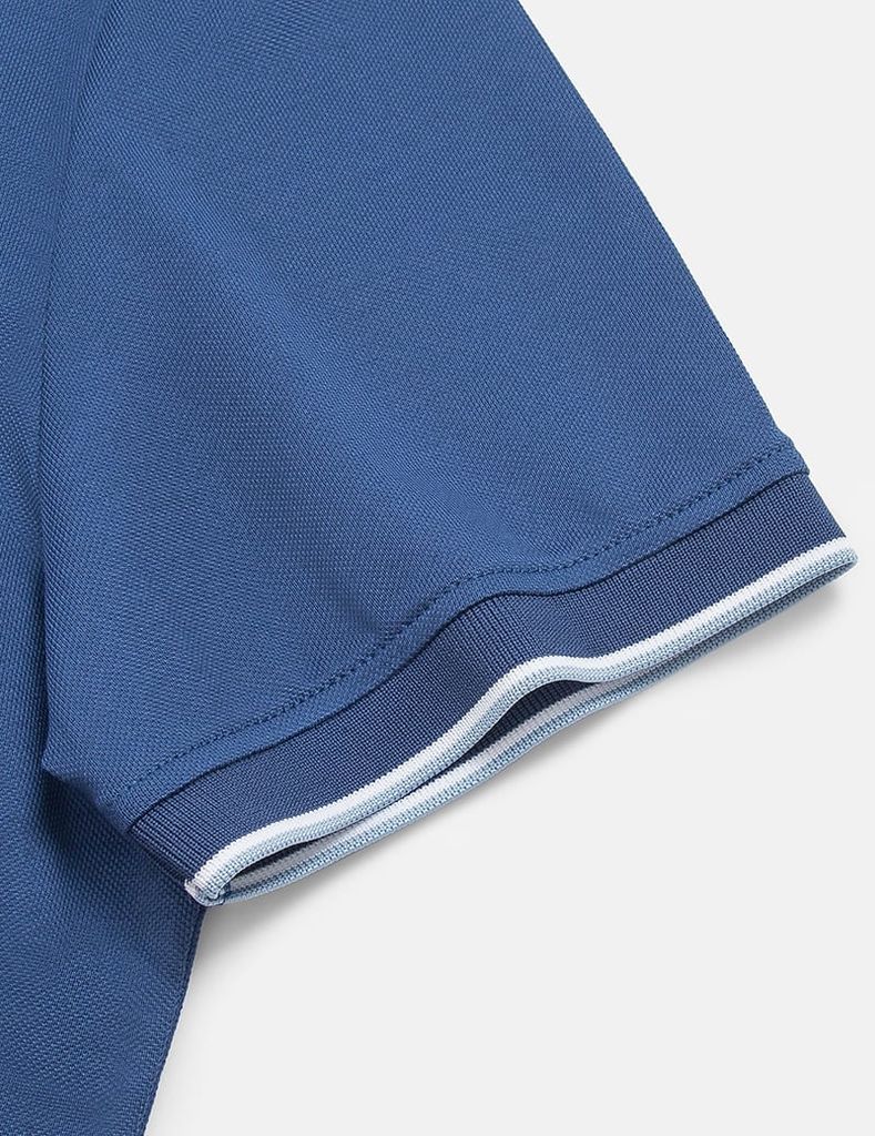 Áo polo nữ ngắn tay hình in trước ngực