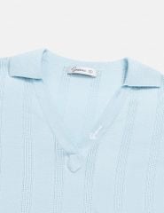 Áo polo nữ mongtoghi nẹp cổ thêu logo