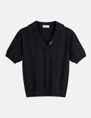 Áo polo nữ mongtoghi nẹp cổ thêu logo