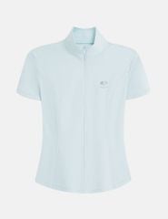Áo polo ngắn tay nữ thể thao khóa cổ giọt lệ