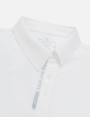 Áo polo ngắn tay nữ thể thao cổ lệch