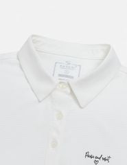 Áo polo nữ ngắn tay thể thao ngực in