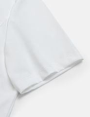 Áo polo ngắn tay nữ thể thao hình in trước ngực