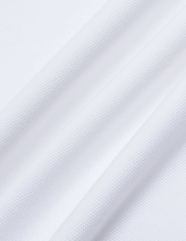 Áo polo nữ tay raglang phối ngực in