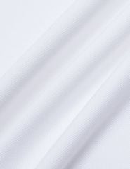 Áo polo nữ tay raglang phối ngực in