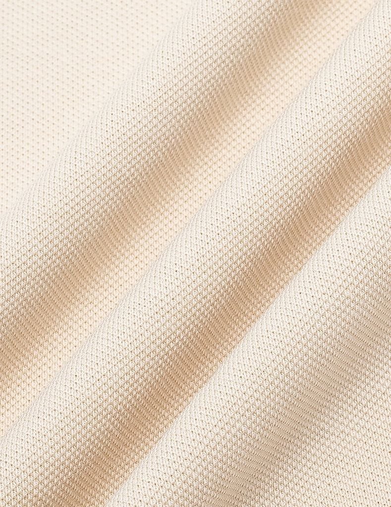 Áo polo nữ tay raglang phối ngực in