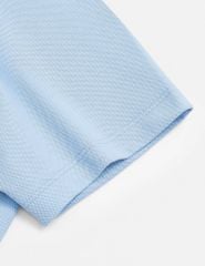 Áo polo nữ tay raglang ngực in