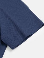 Áo polo nữ tay raglang ngực in