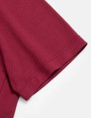 Áo polo nữ tay raglang ngực in