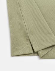 Áo polo nữ ngắn tay in ở tay áo