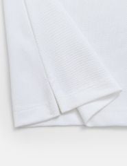 Áo polo nữ ngắn tay in ở tay áo