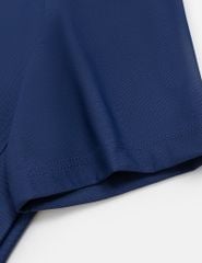 Áo polo nữ ngắn tay bản cổ in logo
