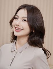 Áo polo ngắn tay nữ phối line