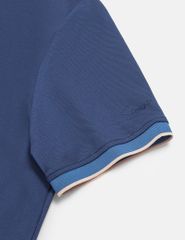 Áo polo ngắn tay nữ tay thêu logo