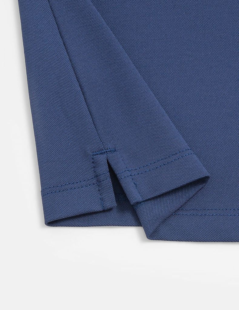 Áo polo ngắn tay nữ tay thêu logo